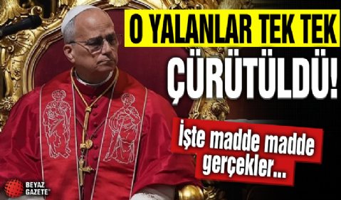 Papa XIV. Leo'nun Türkiye ziyaretine ilişkin ortaya atılan iddialar tek tek çürütüldü! İşte maddelerle gerçekler