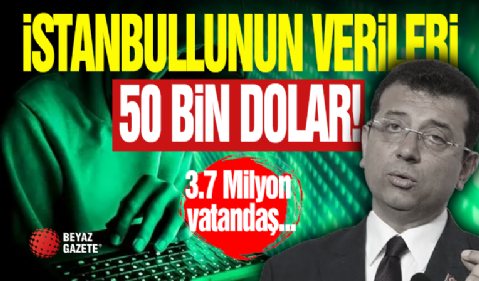 İstanbullunun Verileri 50 Bin Dolara Satıldı!