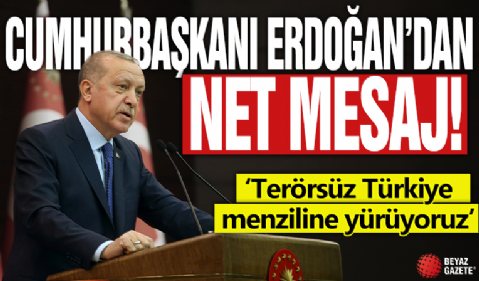 Cumhurbaşkanı Erdoğan'dan Açıklamalar!