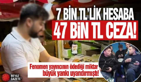 Bakanlıktan ceza gecikmedi! Fenomen yayıncıya kesilen 7 bin TL’lik hesap büyük yankı uyandırmıştı!