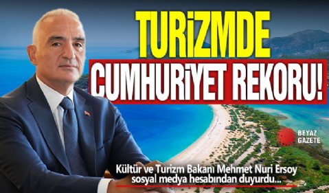 ANTALYA ZİYARETÇİ SAYISINDA CUMHURİYET REKORU KIRDI