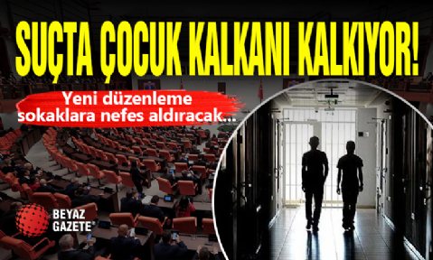 Suçta Çocuk Kalkanına Geçit Yok!