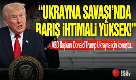 Trump Ukrayna İçin Konuştu!