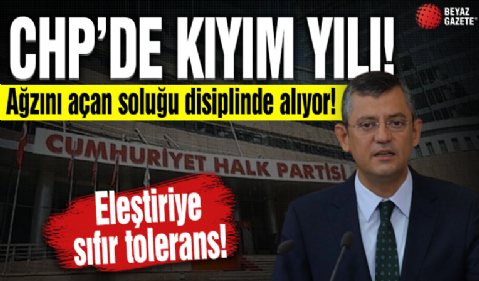 CHP’de kıyım yılı! Özgür Özel'e ağzını açan soluğu disiplinde alıyor...