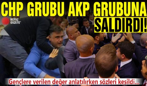 Bursa Büyükşehir Belediye Meclisi'nde CHP grubu AK Parti grubuna saldırdı!