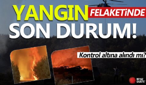 İzmir'deki orman yangını kontrol altına alındı mı?