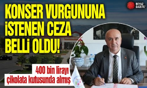 CHP’li Kemalpaşa Belediyesi Gülşen konseri soruşturması tamamlandı! Vurguna 12 yıl hapis talebi