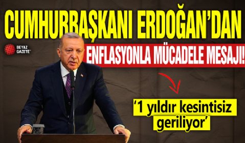 Cumhurbaşkanı Erdoğan konuşuyor