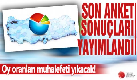 Son Seçim Anketi Açıklandı: Bugün Seçim Olsa Hangi Parti Önde?