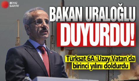 Türksat 6A 'Uzay Vatan'da birinci yılını doldurdu! Türkiye'nin mühendislik, bilim ve teknoloji üretme ülküsünün simgesi oldu