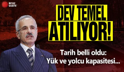 Dev yatırımın temeli yarın atılacak! Bakan Uraloğlu açıkladı: Ülkemize döviz girdisi sağlayacak