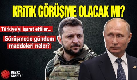 Ukrayna lideri Zelenskiy Putin ile görüşecek mi? Barış görüşmeleri için Türkiye'yi işaret etti