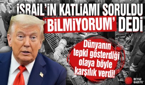 Trump, İsrail’in hastane katliamı için “Bilmiyorum” dedi! “Bu kabusa bir son vermeliyiz”