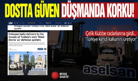 Çelik Kubbe İsrail’in radarında: Dostta güven düşmanda korku uyandıracak! Türkiye kendi kalkanını üretiyor!