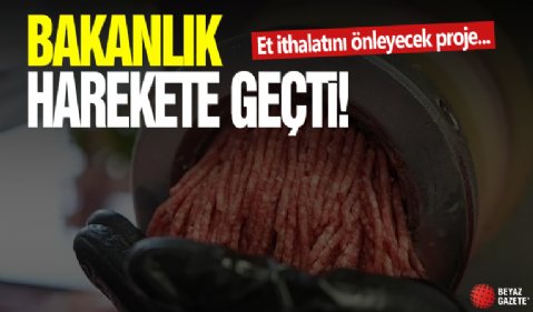 Bakanlık düğmeye bastı! Et ithalatını önleyecek proje