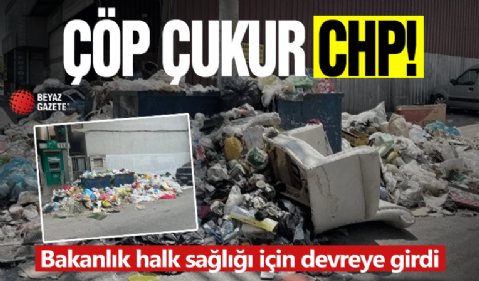 CHP'li belediye çöp sorununu çözemedi! Bakanlık halk sağlığı için devreye girdi