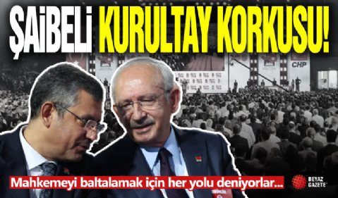 Şaibeli Kurultay! Mahkemeyi Ertelemek İçin...