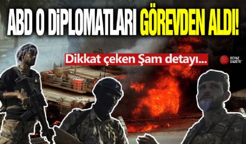 ABD Görevden Aldı! Şam Detayı...