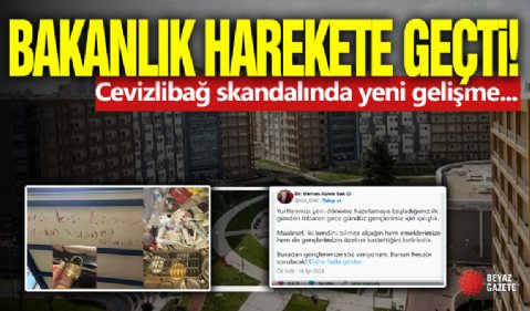 Bakanlık Harekete Geçti! Cevizlibağ Skandalında Yeni Gelişme...