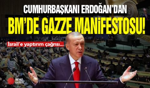 Cumhurbaşkanı Erdoğan Yine Mazlumun Sesi Olacak!