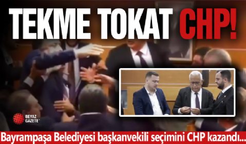 Tekme Tokat CHP! Bayrampaşa'da Kazanan Belli Oldu!
