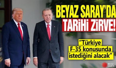 Beyaz Saray'da tarihi zirve! 