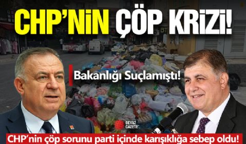 CHP'de Çöp Krizi Bitmiyor!