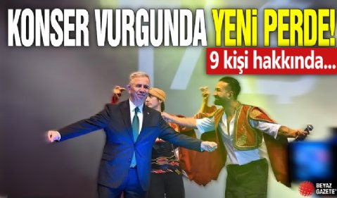 Konser vurgununda yeni perde! 9 kişi hakkında...