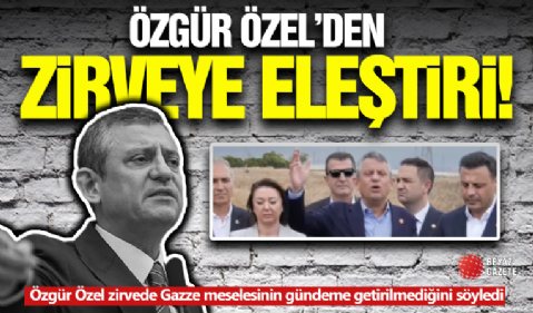 Özgür Özel Yine Boş Konuştu!
