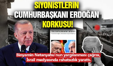 Cumhurbaşkanı Erdoğan Siyonistleri Korkuttu!