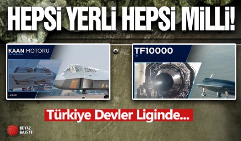 Havada Karada Suda Yerli Motor Devri!
