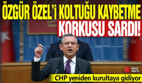 Özgür Özel'i koltuğu kaybetme korkusu sardı! CHP yeniden kurultaya gidiyor