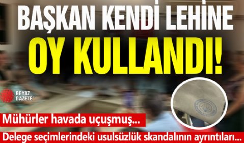 CHP'DE Skandallar Silsilesi! Delege Seçimleri Usulsüzlük...