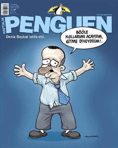 Deniz Baykal ve Kemal Kılıçdaroğlu karikatürleri