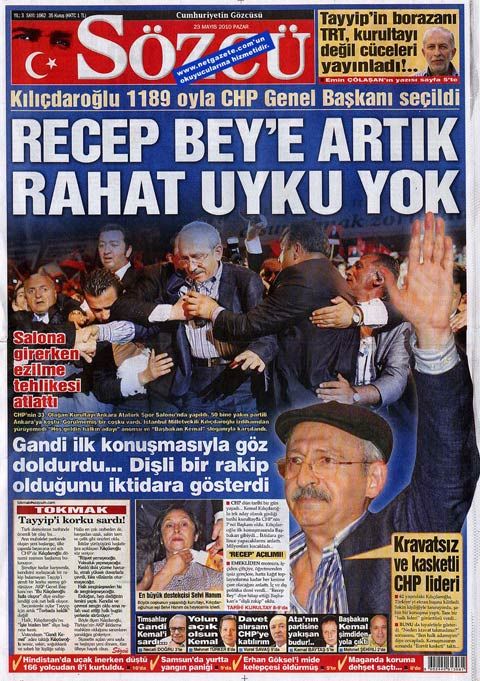 Kılıçdaroğlu gazete manşetlerine nasıl yansıdı?