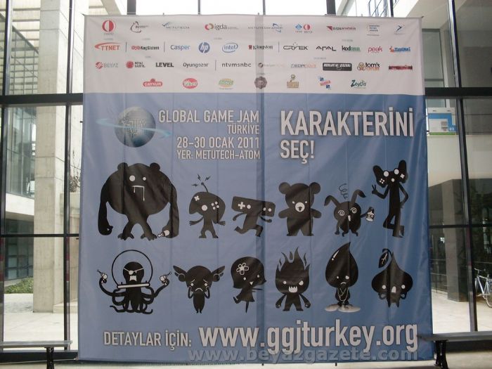 Global Game Jam 2011 Türkiye Resim Galerisi - 1. Gün