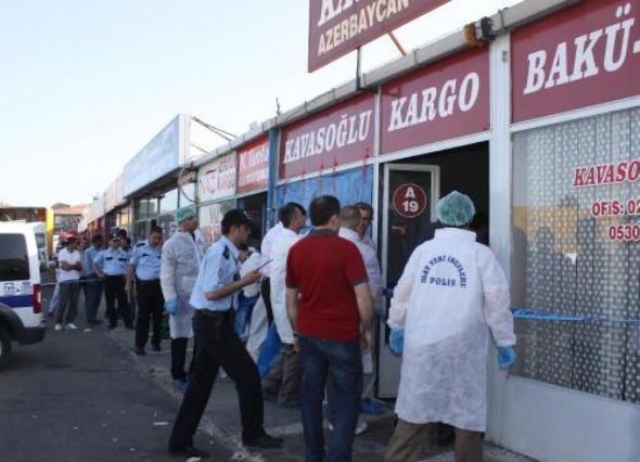 Cesedi kargoya verdiler