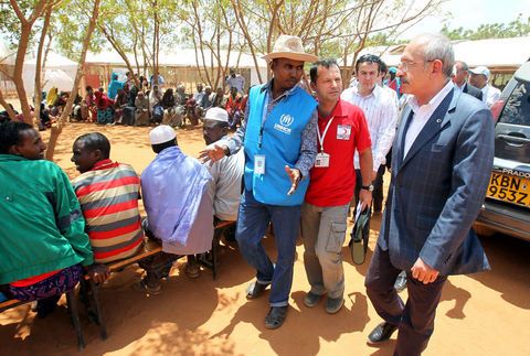 Kılıçdaroğlu, Dadaab kampında