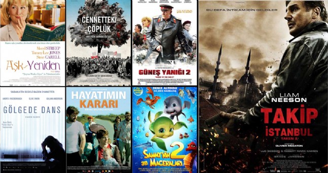 5 Ekim 2012 Cuma - Vizyondaki Filmler