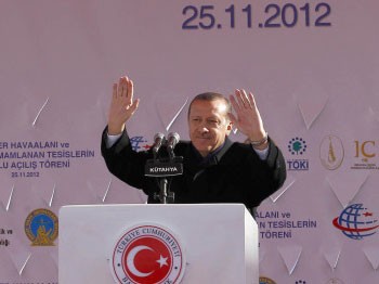 Başbakan Recep Tayyip Erdoğan Kütahya'da
