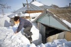 romanya - Romanya'da köyler 5 metrelik karın altında