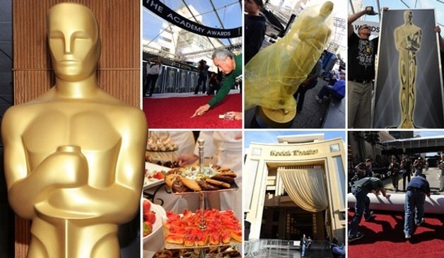 2012 Oscar Ödülleri İçin Hazırlıklar Tamamlanmak Üzere!