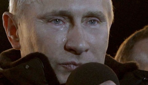 Putinin Zafer Gözyaşları