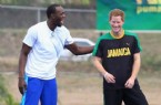 ingiltere - Usain Bolt Prens Harry'e Kıyak Çekti
