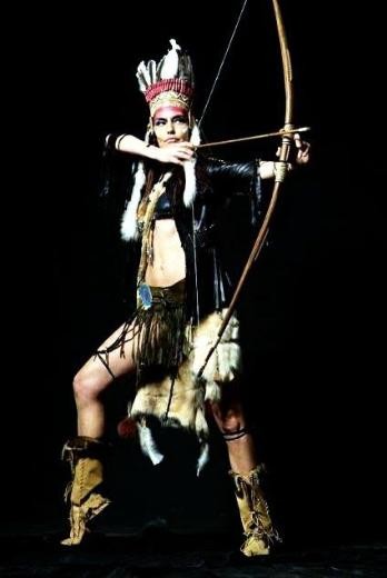 Merve İldeniz Kızılderili Oldu