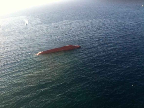 Türk Kargo Gemisi Battı