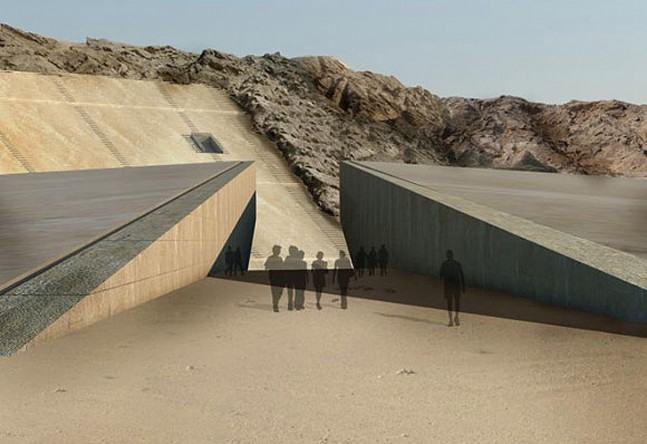 Çölün Ortasında Yeraltı Stadı