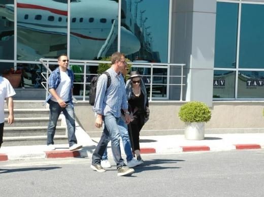 Madonna İstanbul'dan Böyle Ayrıldı