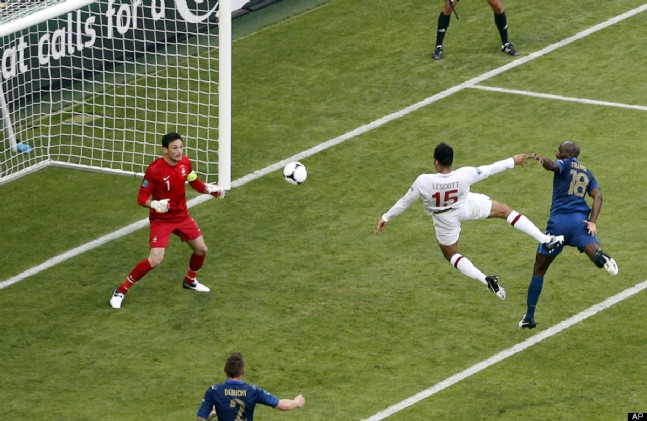 Fransa 1- 1 İngiltere (Euro 2012)