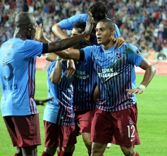Trabzonspor - Elazığspor Maçından Muhteşem Kareler